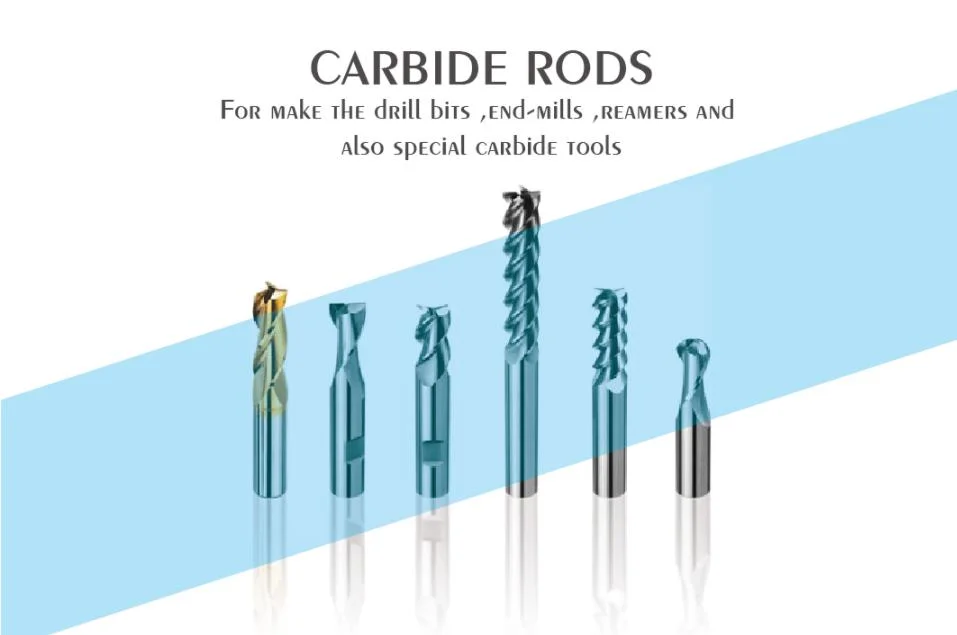 Solid Tungsten Carbide Drill Rods for Milling &amp; Drilling