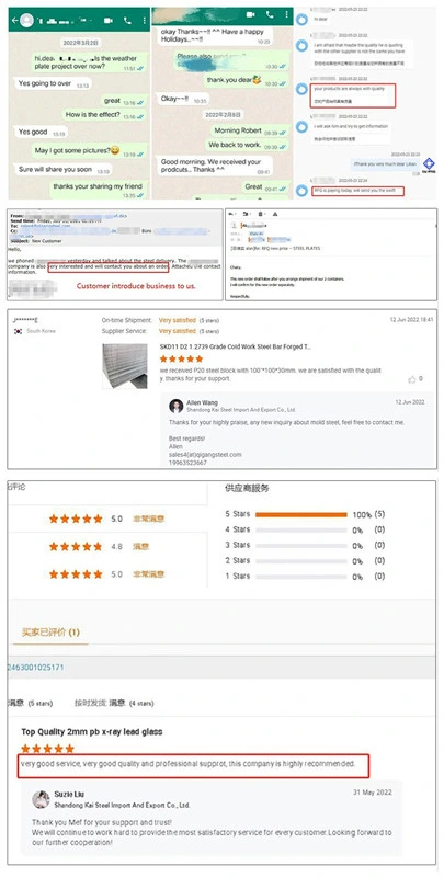 Hot-Sale Product 20mm 30mm 40mm Wear Plate 450 Cemented Tungsten Carbide Wear Plates Cifa Wear Plate