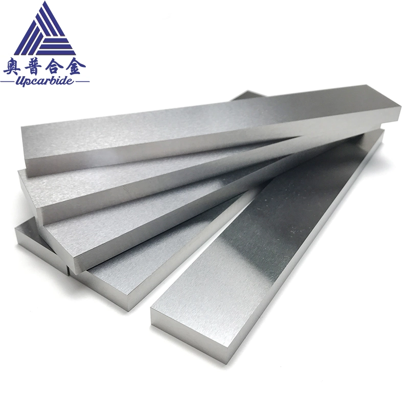 7*25*150mm Silver Grey Tungsten Cemented Sheet Flat Bartungsten Carbide Plate for Pressing Dies