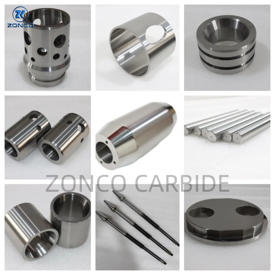 Customized Top Grade Raw Material Tungsten Carbide Valve Trim Spares