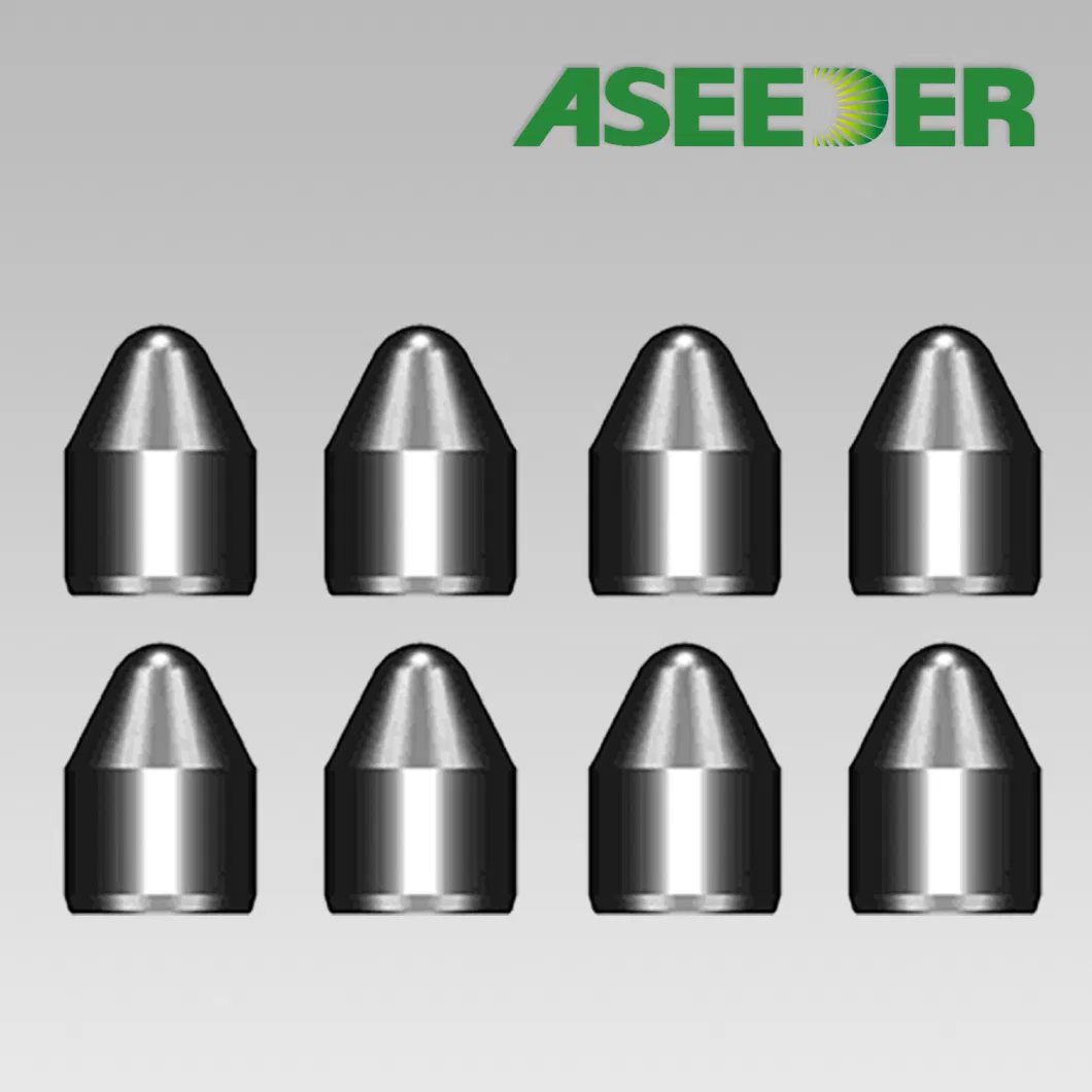 Bit Insert Cutting Grinder Taper Tungsten Carbide Bullet Teeth Drill Button Bit for Mining Hard Rock