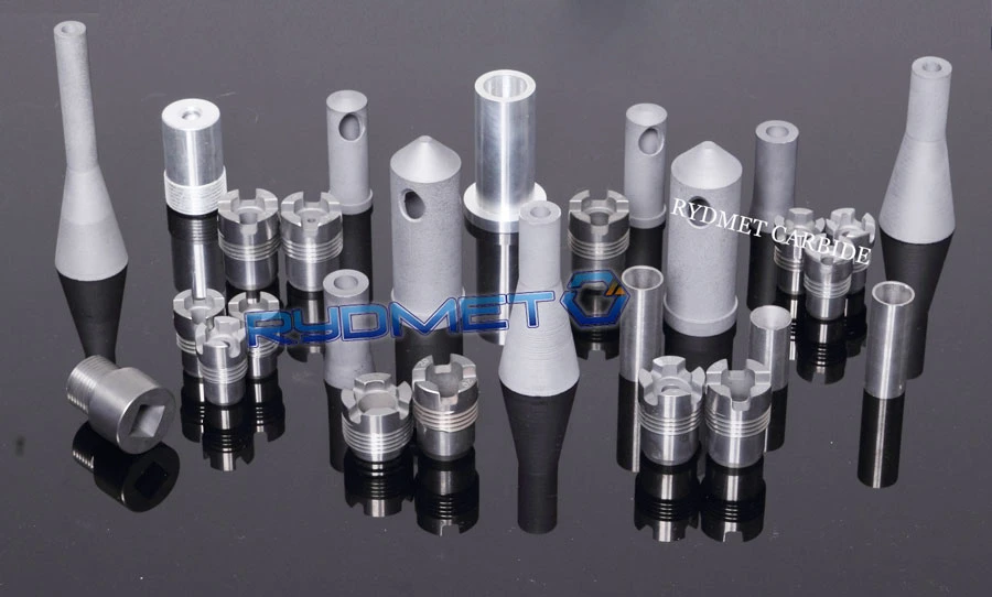 Rydmet Customized Cemented Tungsten Carbide Alloynozzle Oil Gas Mining Industry