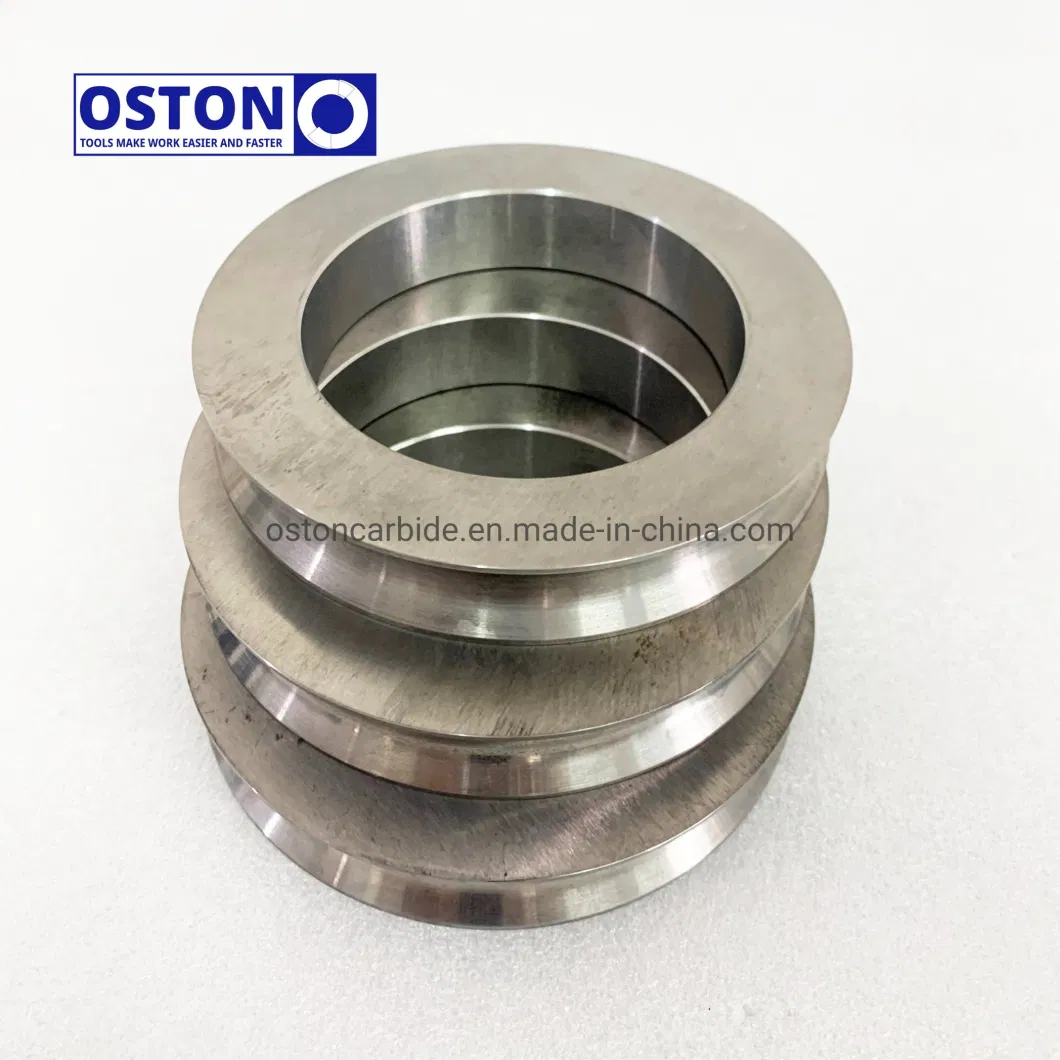 Factory Supplying Long Lasting Tungsten Carbide Wire Guide Descaling Roll for Steel Wire Straightener