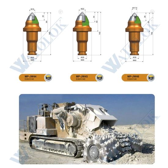 Radical Coal Mining Machine Cutter Picks Sample Customization