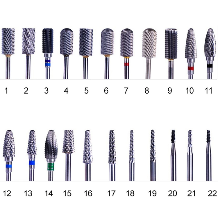 Professional Nails Art Tool Tungsten Steel Carbide Electric Nail File Drill Bits