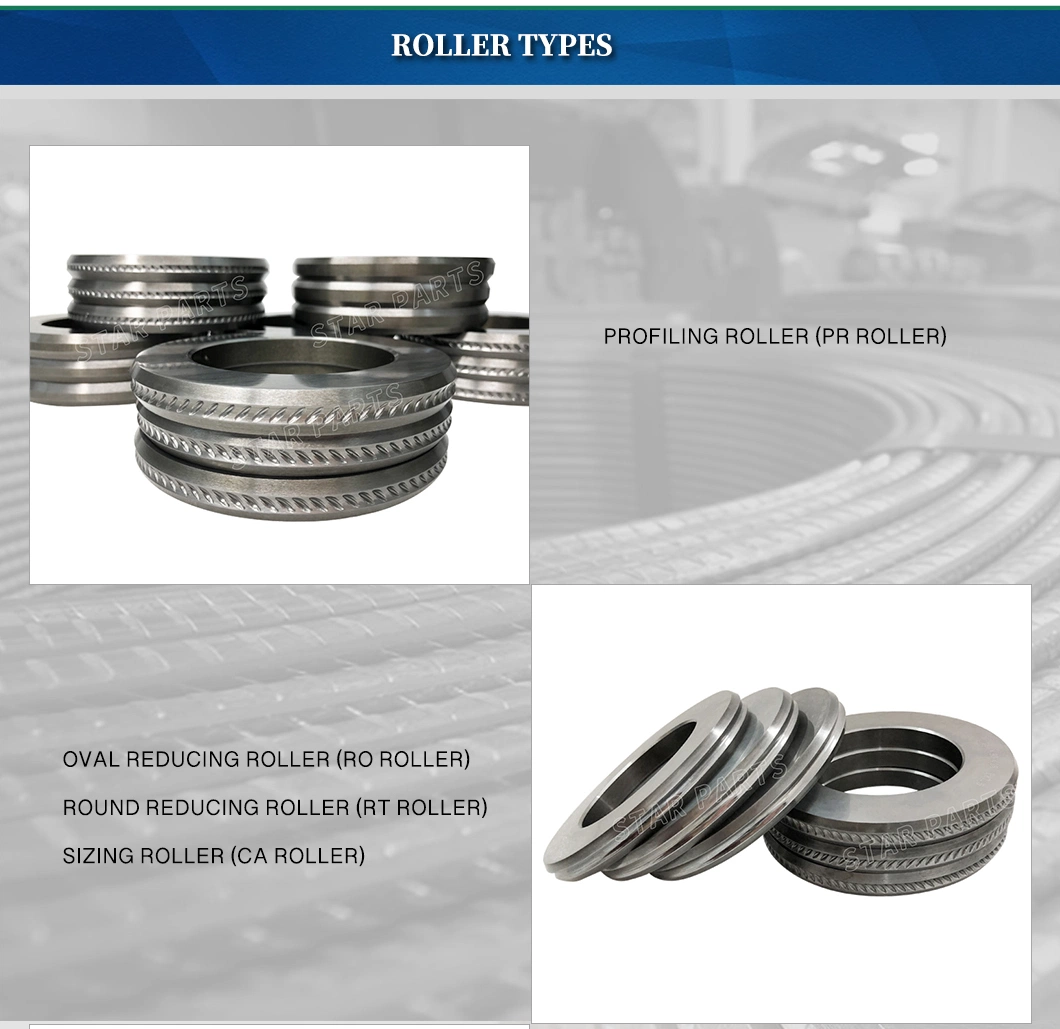 Yg15 Cemented Tungsten Carbide Ribbed Wire Rolls