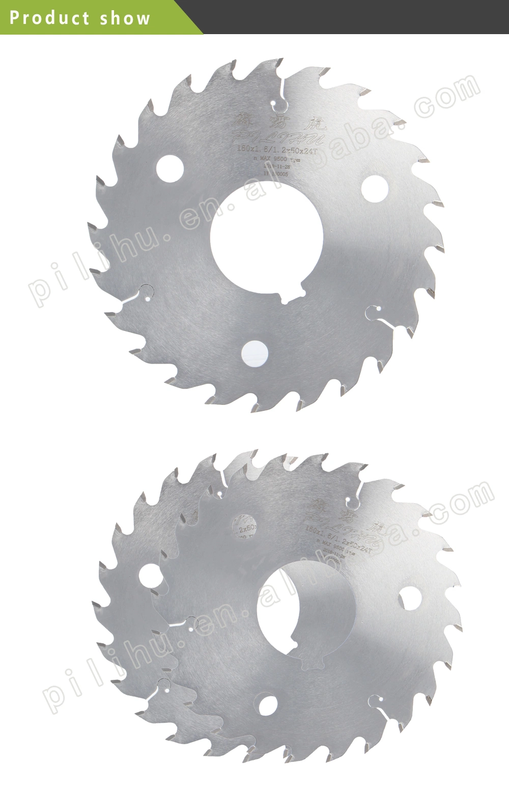 Tct Tungsten Carbide Circular Cutter Blade for&#160; Radiation Pine Wood