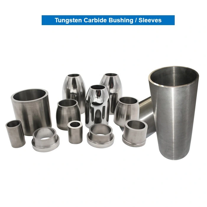 Corrosion Resistance Yg8 Cemented Bush Hip Sintere Tungsten Carbide Bearing Bushing for Industrial