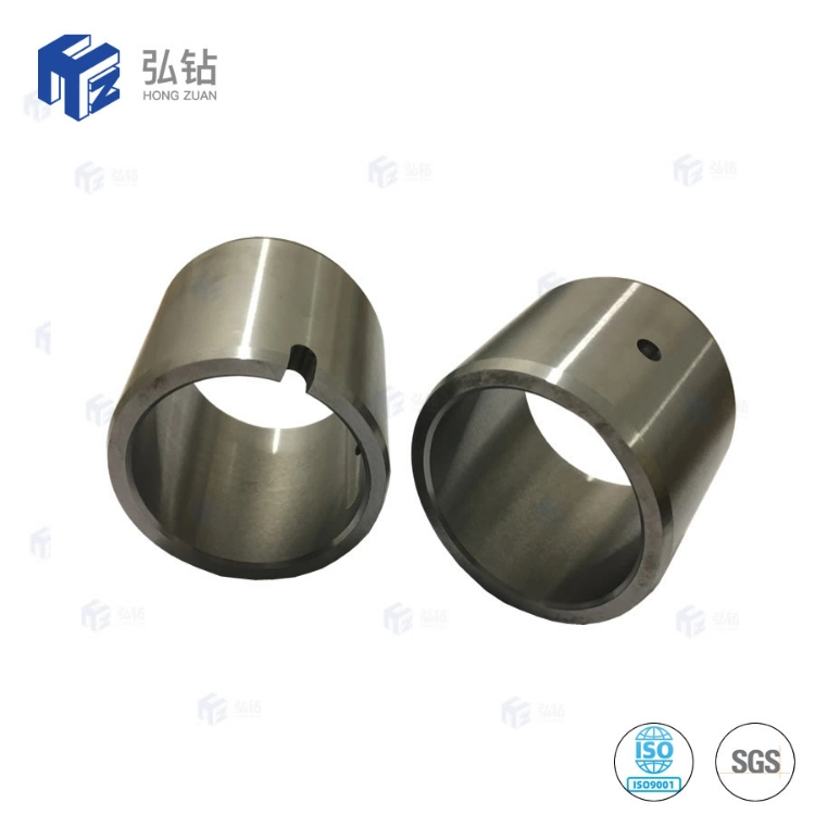 Cemented Carbide Shaft Sleeve Wc Bearing Sleeve Bush Tungsten Carbide Bushings for Pumps