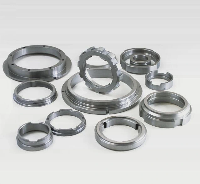 Excellent Resistance Tungsten Carbide Seal Rings of Mechanical Seal Face Polished