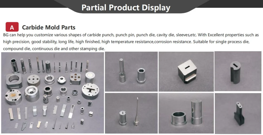 OEM HSS Tungsten Carbide Steel Punch Dia Parts Locating Pins