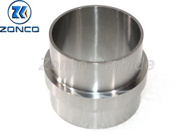 Mirror Polished Cemented Tungsten Carbide Sleeve Good Performance High Temperature Wear Parts in Oil and Gas Industry