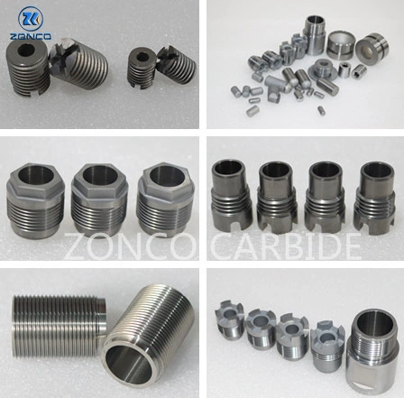 Customized OEM Tungsten Carbide Nozzles High Corrosion Resistance High Hardness for Long Life