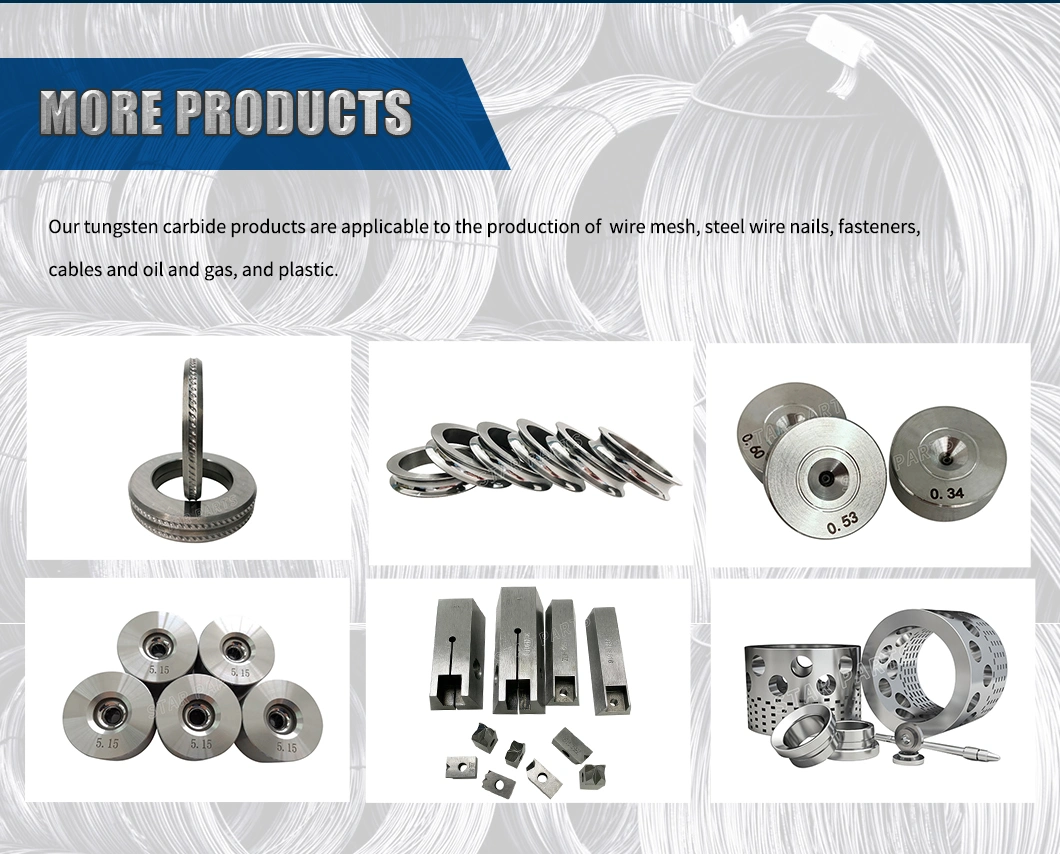 Cemented Tungsten Carbide Wire Nail Punches and Stamping Dies