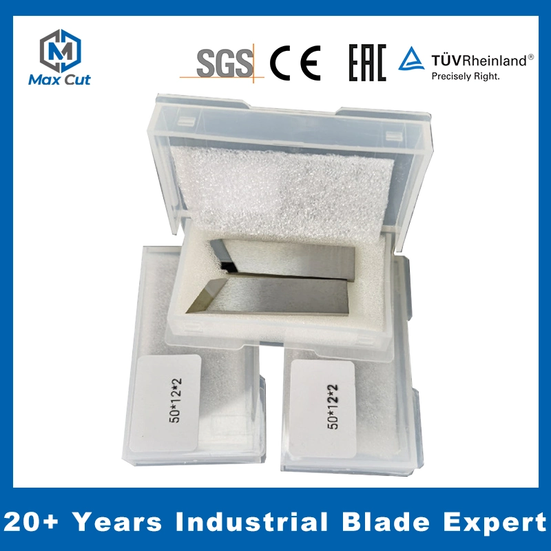 60*16*2mm Packaging Rigid Box Carton Tungsten Carbide V Slotting Machine Blade