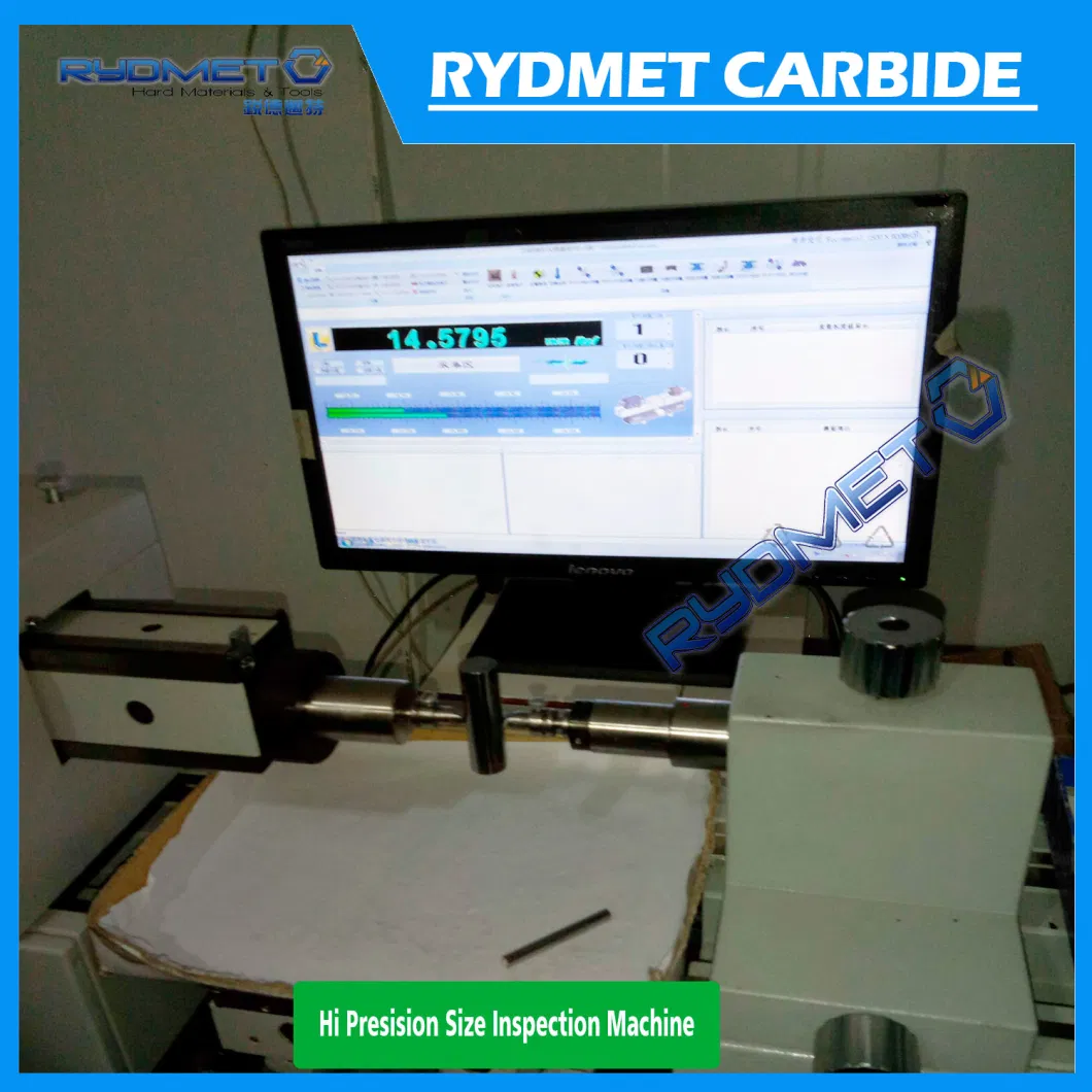 Rydmet Unground with Central Coolant Hole Tungsten Carbide Rods for Machining Steel