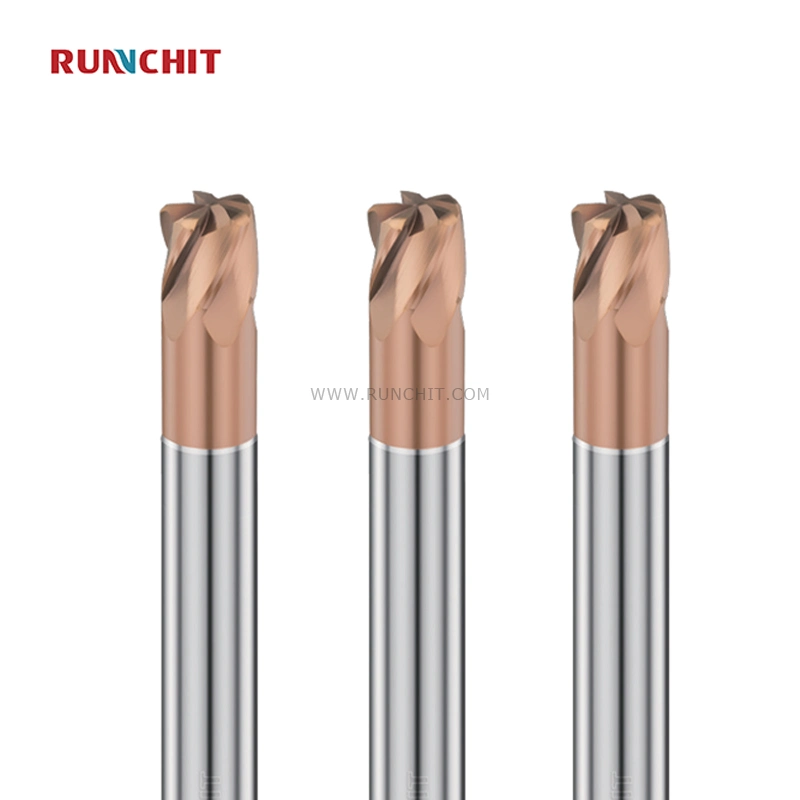 High Quality HRC45-70 Hardness Steel CNC Cutting Tools Machine End Milling Cutter for Mindustry Industry Materials High Die Industry (NRC0815)