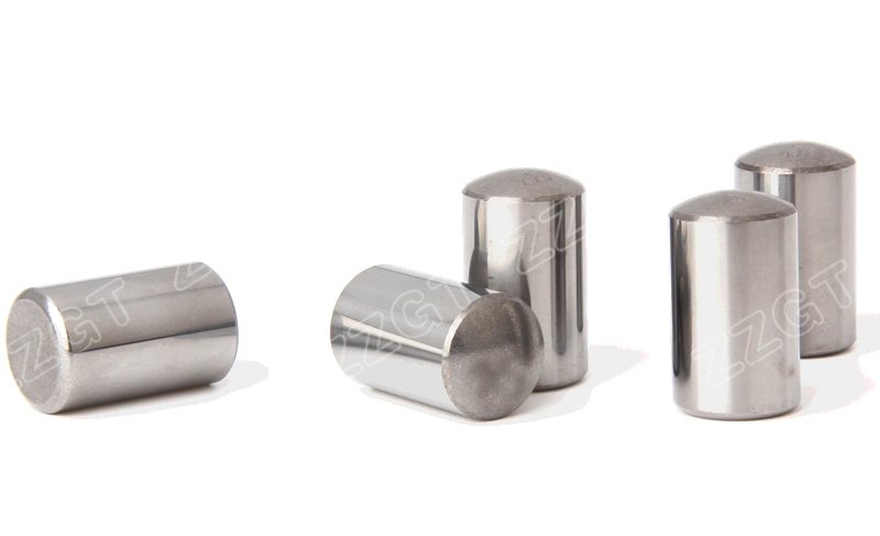 Flat Top Shape Tungsten Carbide Studs for High Pressure Grinding Rolling Machine