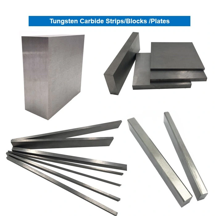 Tungsten Carbide Woodworking Square Bars Carbide Flat Bar Woodworking Blade Cemented Carbide Strips