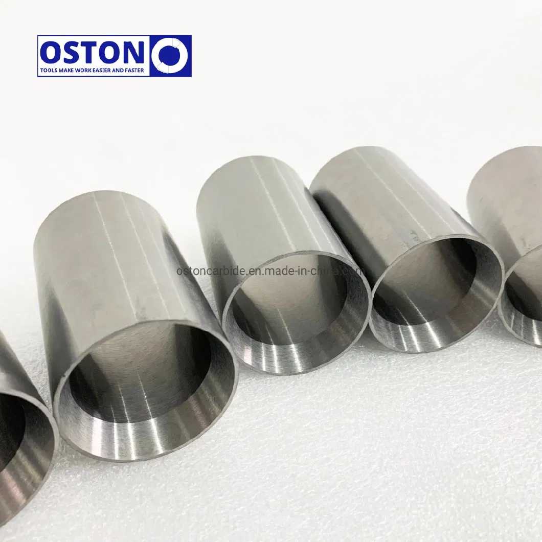 OEM Wear-Resistant Cemented Carbide Sleeve Tungsten Carbide Bearing Bushing Shaft Sleeve