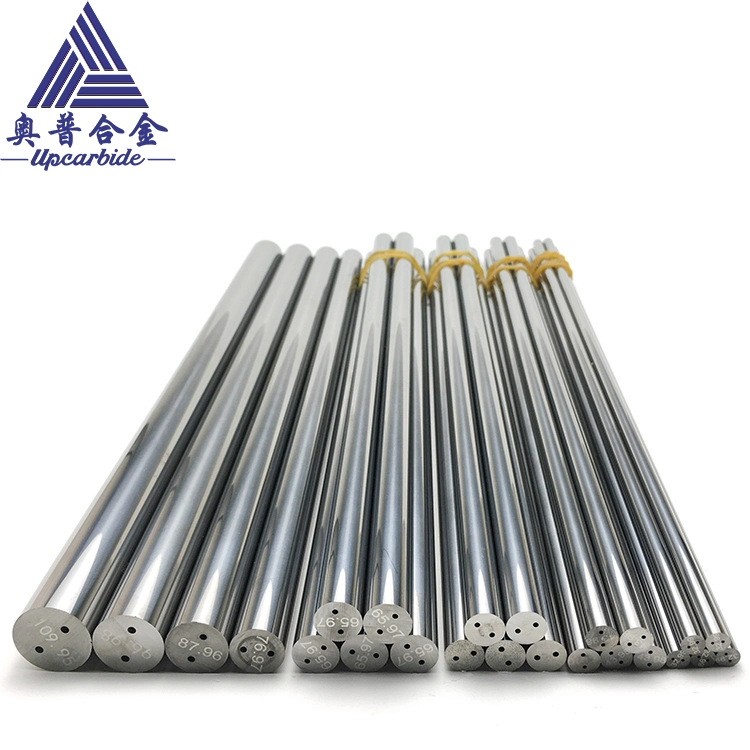 High Hardness Fine Grain Size Polished Cemented Solid Tungsten Carbide Rods for Making Cutting Tools