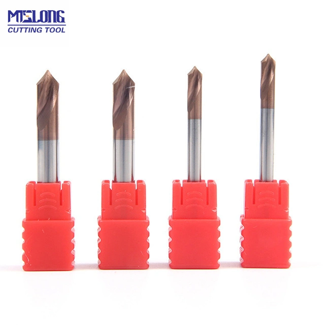 Tungsten Steel Spotting Drill for Position / Chamfering Carbide Processing