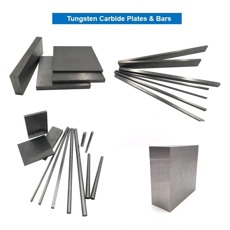 Polished Tungsten Carbide Wear Strips in Various Sizes