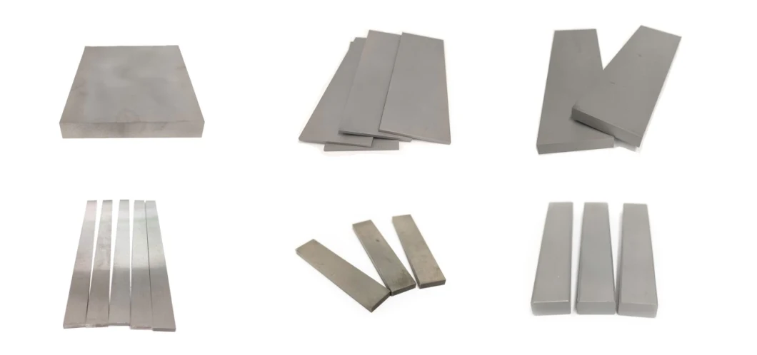 Wear Resistance Yg8 Yg10 Tungsten Carbide Flat Bars Plates, Carbide Square Bars or Blocks Strips Tungsten Carbide Strips