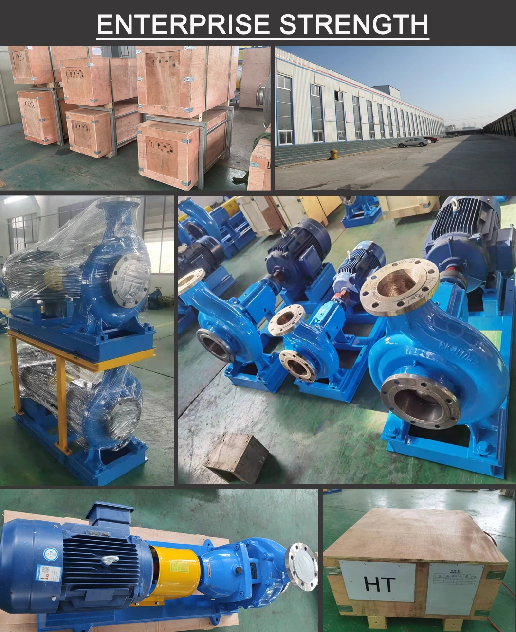 Cast Iron Inline Sewage Pump for Industry Water Treatment