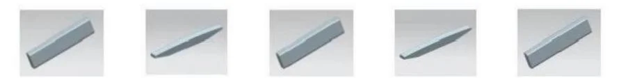 Manufacturer Fine Grain Tungsten Carbide Small Strip with Good Hardness for VSI Crusher
