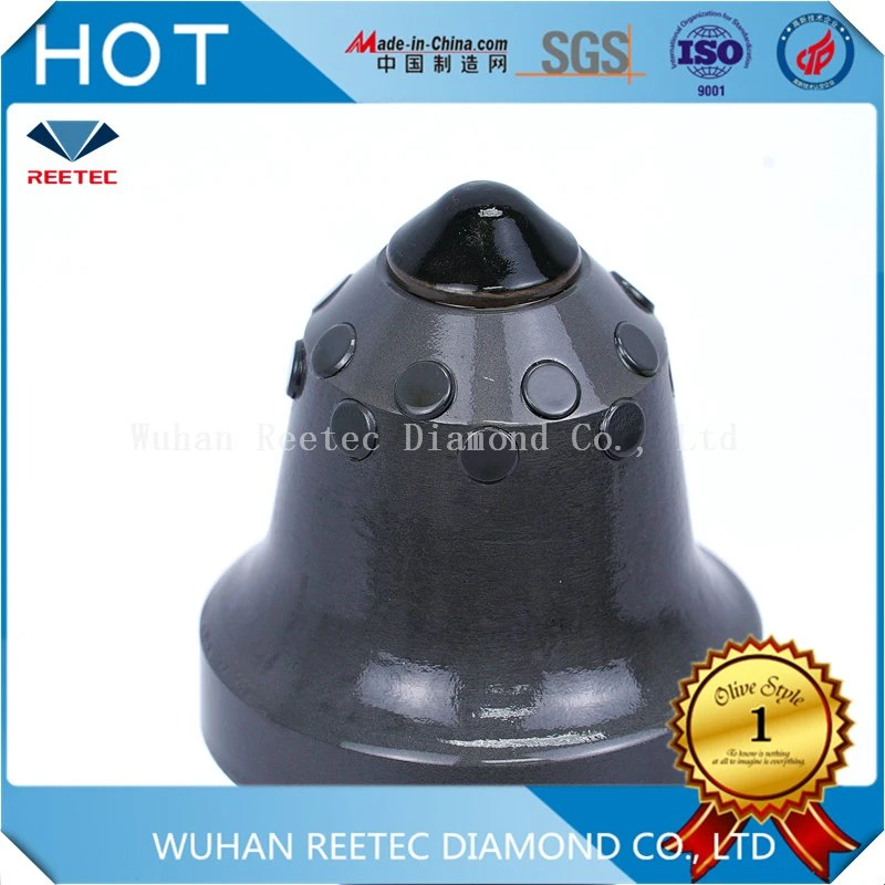 Round Tungsten Carbide Spherical Button on Tricone and PDC Bit