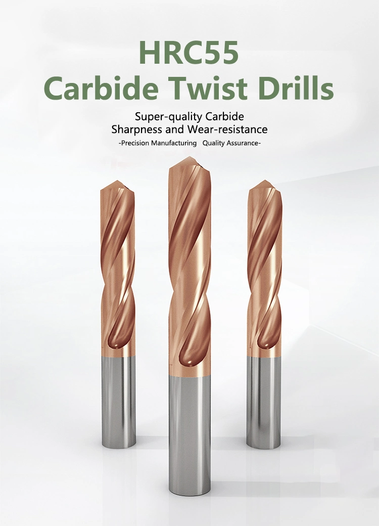 Tapered Tungsten Drilling Carbide Nail Drill Bits D10*70mm