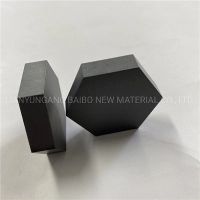 Low Density High Strength Stock B4c Hexagon Tile Boron Carbide Ceramic Body Protection Sheet Sic Plate