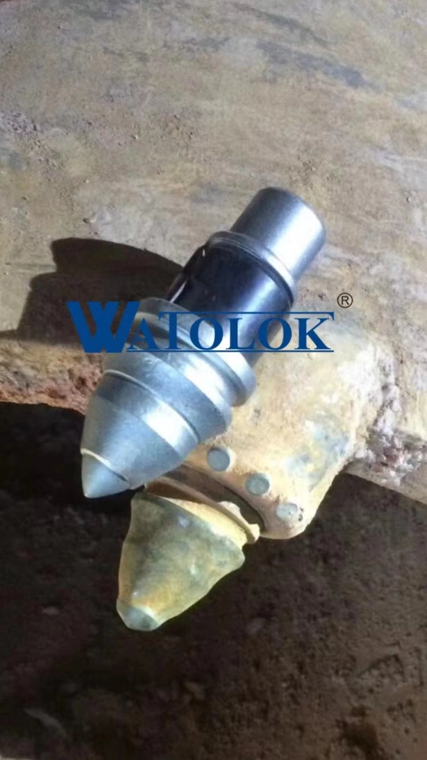 B47K Bullet Teeth Round Shank Conical Cutter Bits for Core Barrel