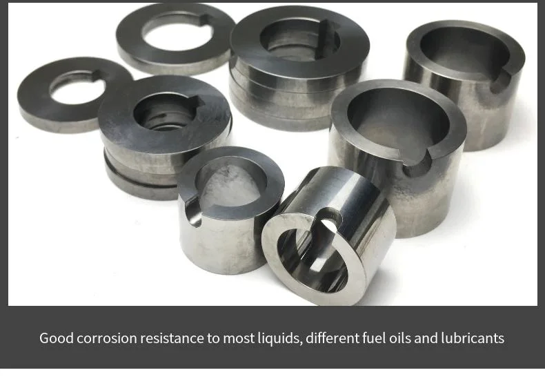 to Figure to Sample Non-Standard Custom High Hardness and High Wear Resistant Cemented Carbide Sealing Ring