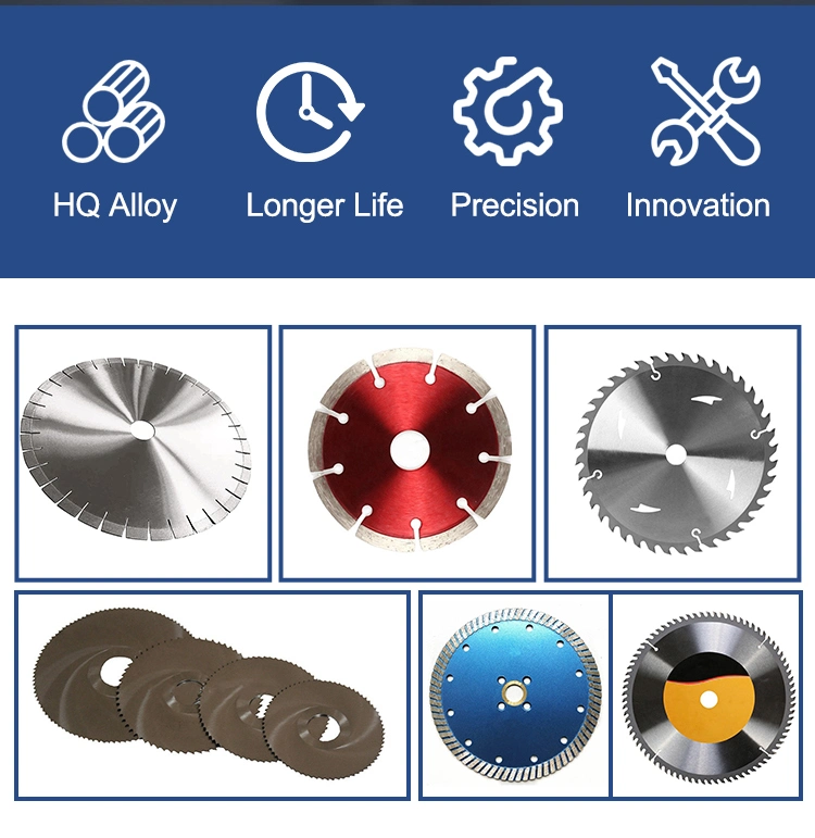 Ej Customized Slitting Saw Blades with Hard Carbide Tips Solid Tungsten Carbide Cutter for Steel