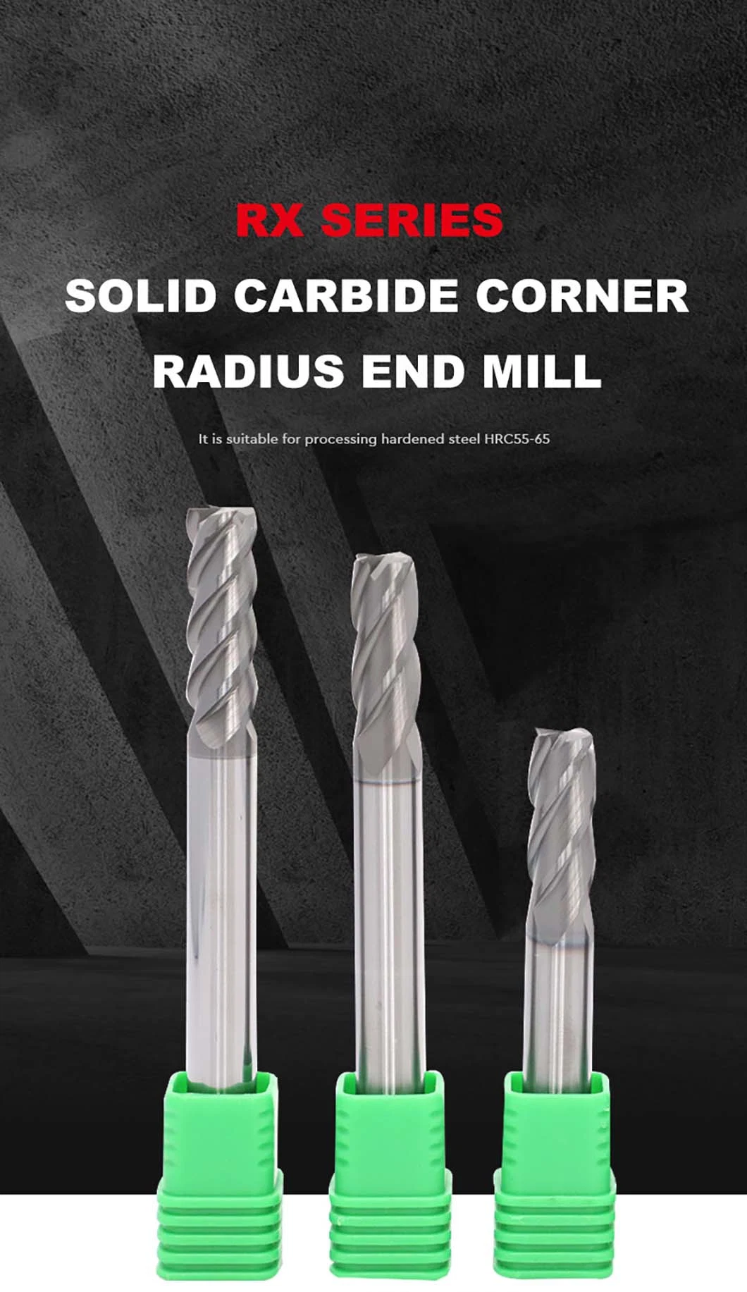 Tungsten Carbide Solid Endmill CNC Router Milling Cutters Cemented Carbide Bits Manufacturer Offer Cutting Tool