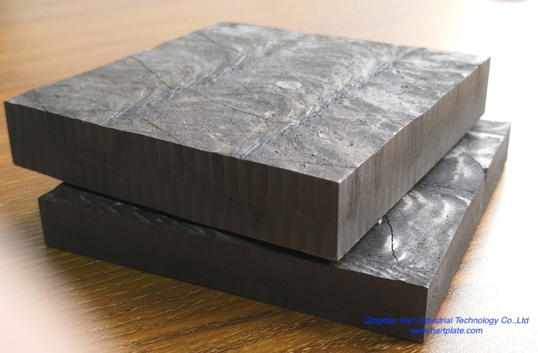 Chromium Carbide Overlay Bimetallic Seamless Submerged Arc Hardfacing Welding Composite Plate