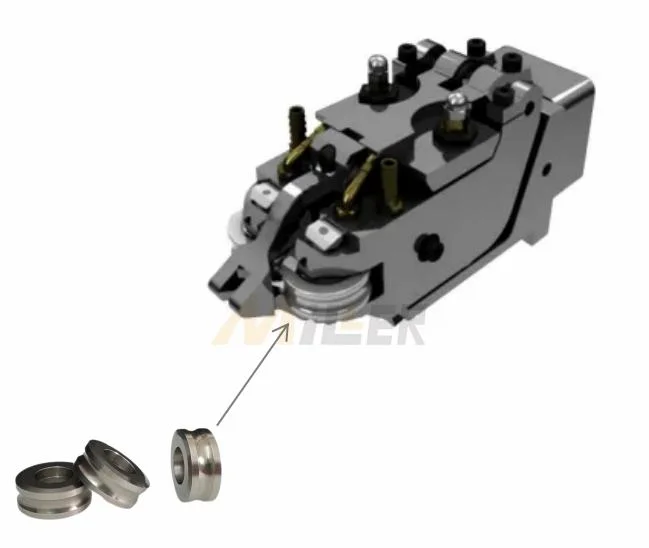 Low Inertia and Loads Tic Cassette Guide Roll for Hot Steel Rolling