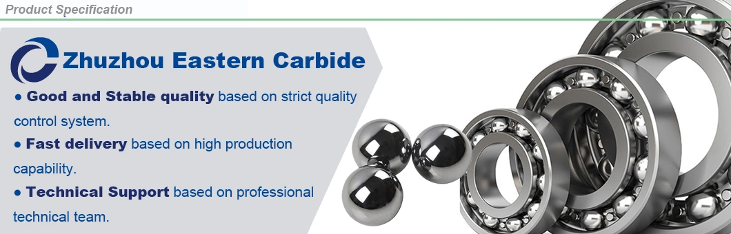 Hot Selling ISO Certificated Tungsten Carbide Ball