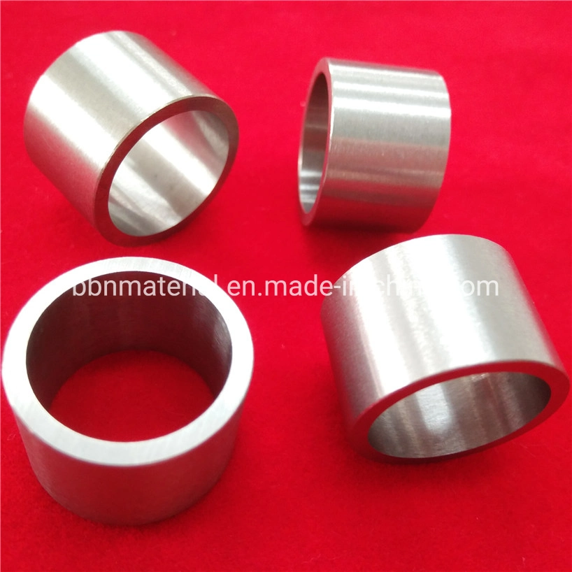 High Quality Wear Resistant Tungsten Carbide Ceramic Bearing Sleeve Polished Mechanical Bush for Industry Used