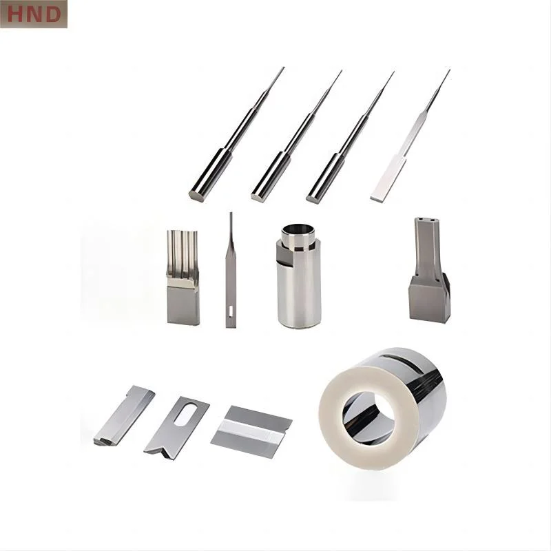 Shaping Square Flushing Coiling Needle Carbide Punch Tensile Six Horns Titanium Plated Tungsten Steel Stamping Punch Series