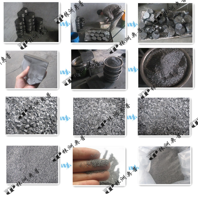 Yg8/Yg10/Yg11/Yg12 Grade Press Special Shape Tungsten Carbide Particles