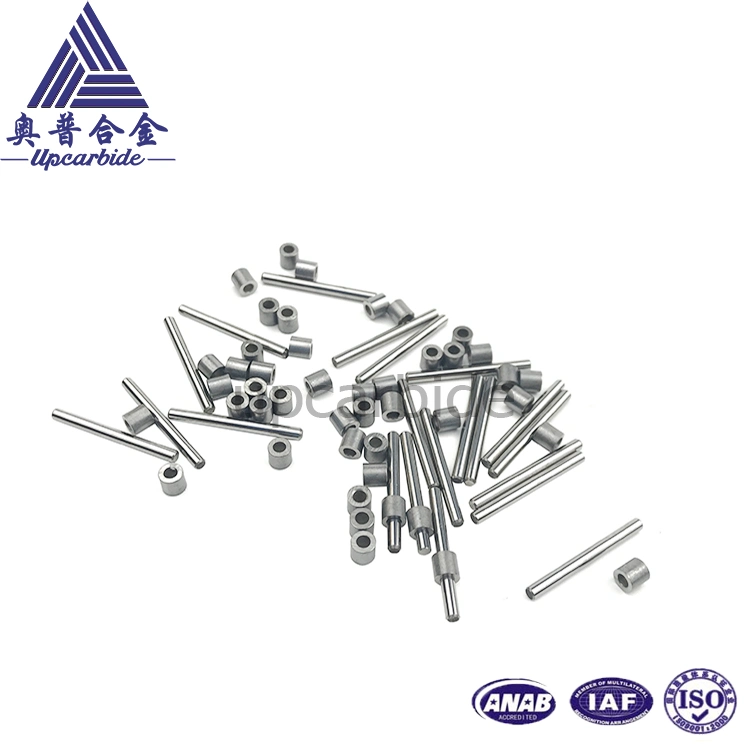 Dia. 2.0mm Customized Steel Alloy Polished Tungsten Carbide Tube Pins