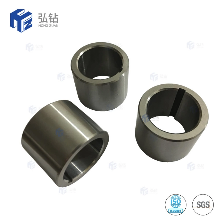 Cemented Carbide Shaft Sleeve Wc Bearing Sleeve Bush Tungsten Carbide Bushings for Pumps