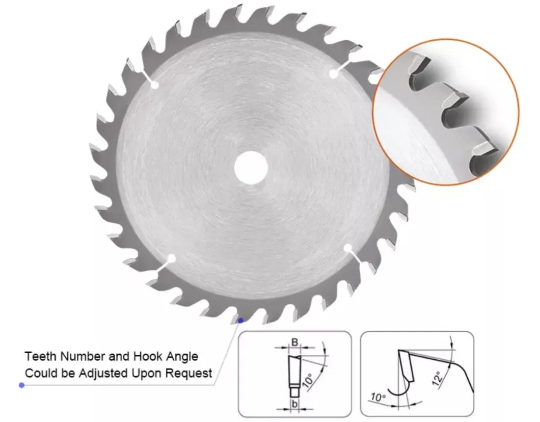 Manufacturers Selling Wood Cutting Tct Cemented Carbide Circular Saw Blades