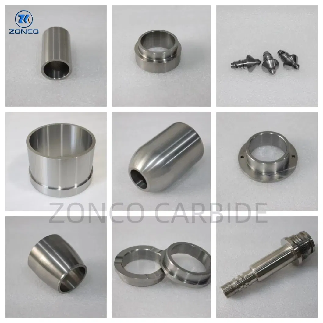Polished Tungsten Carbide Wear Parts Mwd Parts Carbide Orifice and Poppet