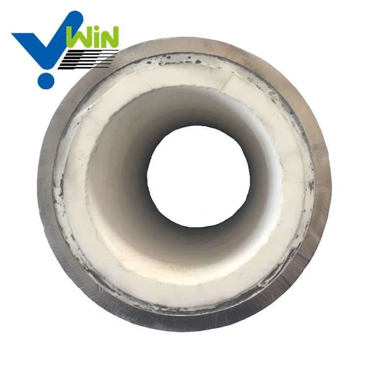 Zibo Win-Ceramic Factory Price Tungsten Carbide Industry Wear-Resistant Alumina Ceramic Pipe Elbow