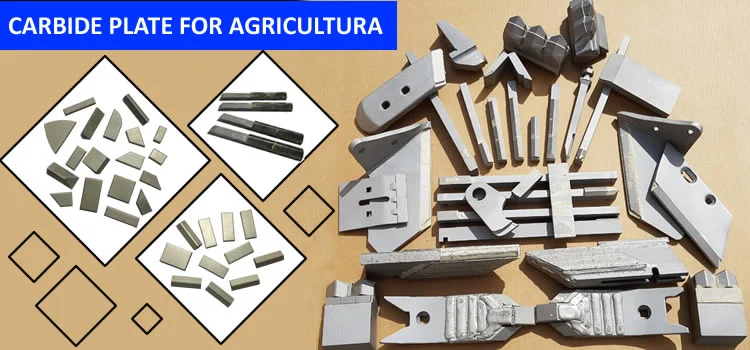 China Factory Tungsten Carbide Weld on Tips for Tillage Agriculture Machine