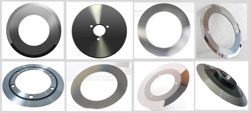 Tungsten Carbide Ring Carbide Disc Cutter Circular Rotary Bottom Knives Rewinder Machine Blade